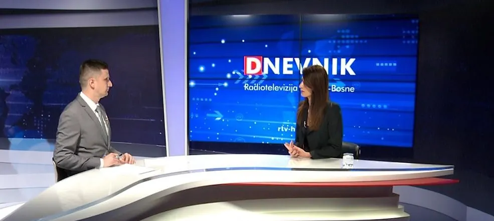 Dopredsjednica HDZ-a BiH Darijana Filipović gostovala na Dnevniku RTV Herceg Bosna